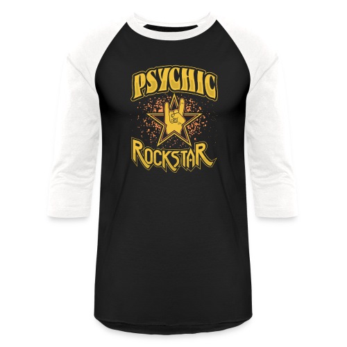 Psychic Rockstar - Unisex Baseball T-Shirt