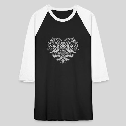 Serdce (Heart) WoB - Unisex Baseball T-Shirt