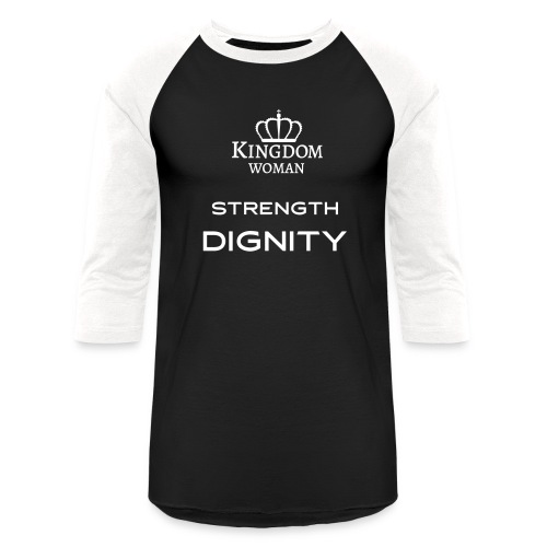 Kingdom woman - Unisex Baseball T-Shirt