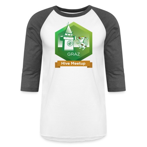 Hive Meetup Graz - Unisex Baseball T-Shirt
