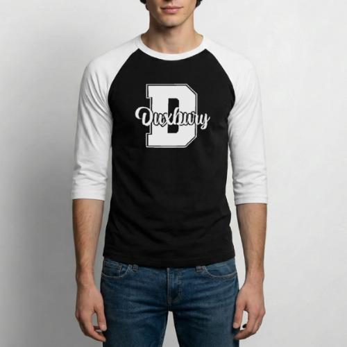 Duxbury Overlay (Light) - Unisex Baseball T-Shirt