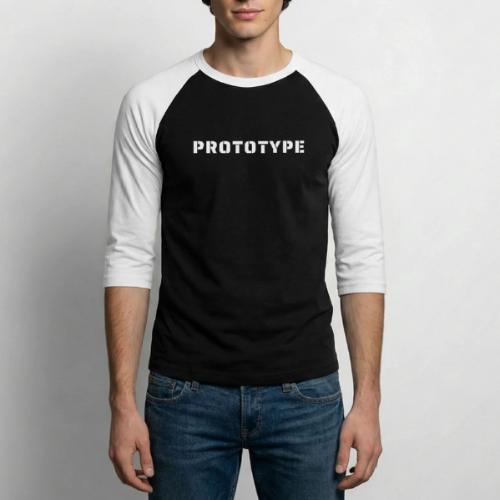 I Am The Prototype... - Unisex Baseball T-Shirt