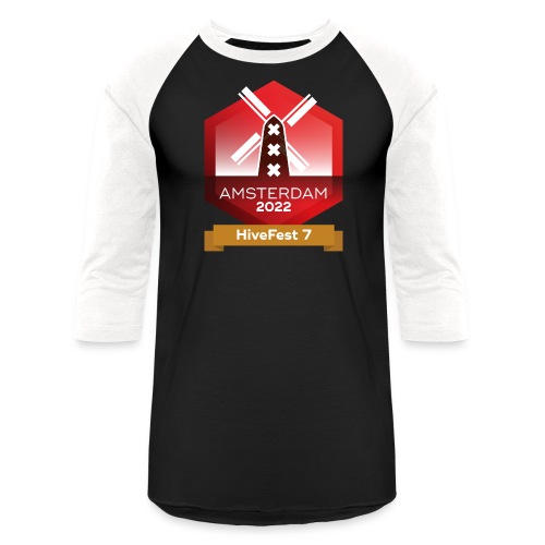 HiveFest 7 Banner - Unisex Baseball T-Shirt