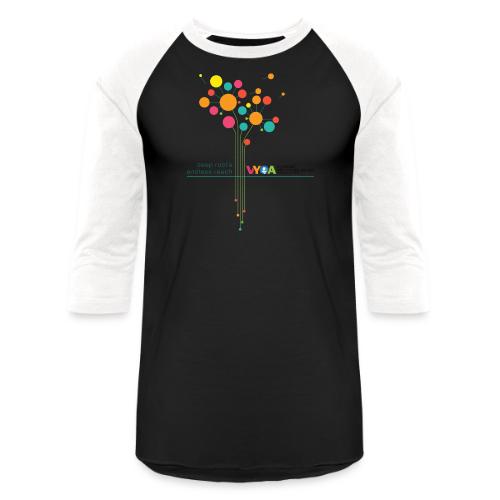 flower tag - Unisex Baseball T-Shirt