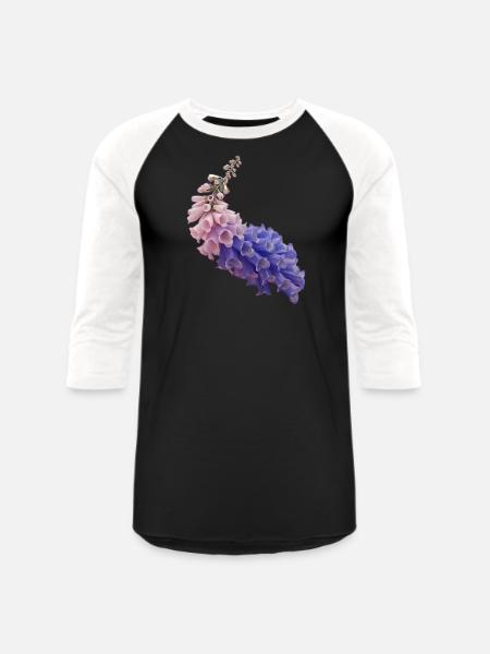 flume skin - Unisex Baseball T-Shirt - black/white