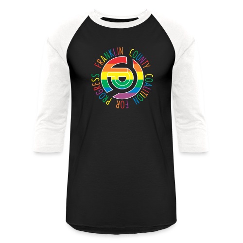 FCCP logo Pride - Unisex Baseball T-Shirt