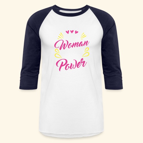 woman - Unisex Baseball T-Shirt