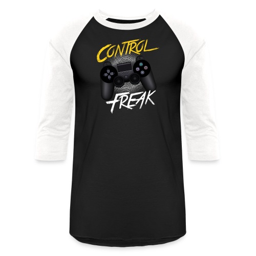Control Freak - Unisex Baseball T-Shirt