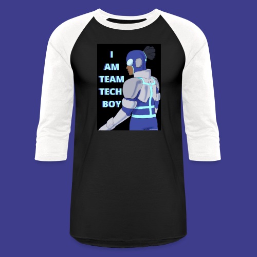 I Am Team Tech Boy - Unisex Baseball T-Shirt