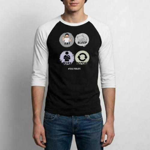 Dialysis Is Life v5 - Unisex Baseball T-Shirt