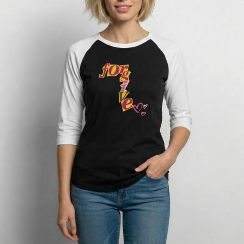 forgive - Unisex Baseball T-Shirt
