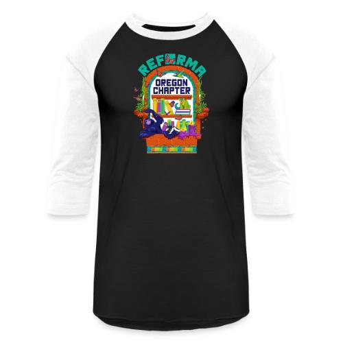 Reforma Windowbox design - Unisex Baseball T-Shirt