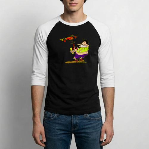 GrisDismation Ongher Droning Out Tshirt - Unisex Baseball T-Shirt