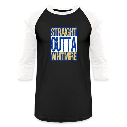 Straight Outta Whitmire - Unisex Baseball T-Shirt