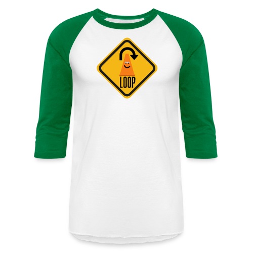 Coney’s Loop Sign - Unisex Baseball T-Shirt