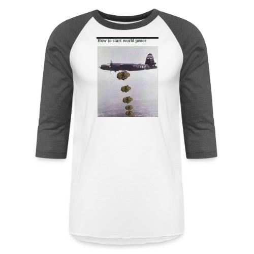 Weed Bombs - Unisex Baseball T-Shirt