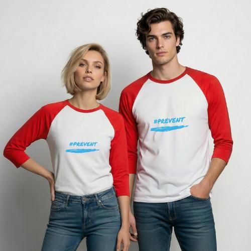 Prevent - Unisex Baseball T-Shirt