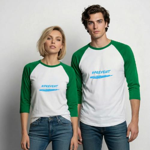 Prevent - Unisex Baseball T-Shirt