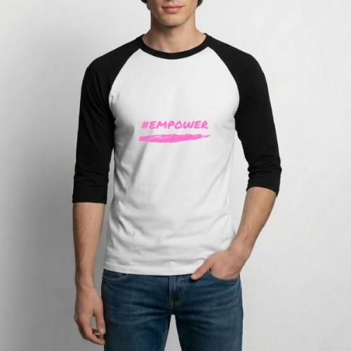 Pink Power - Unisex Baseball T-Shirt