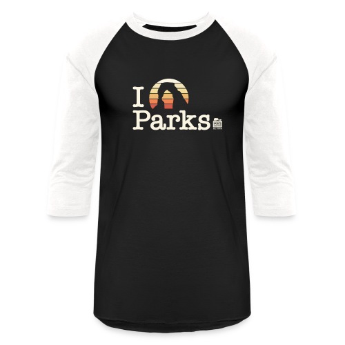 I Heart Parks - Unisex Baseball T-Shirt