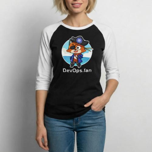 DevOps.fan Pirate Foxy zip hoodie - Unisex Baseball T-Shirt