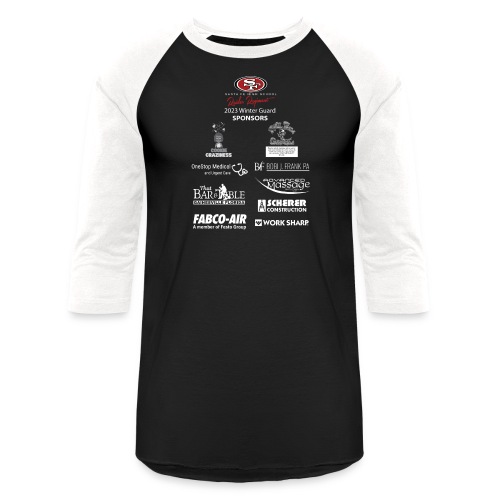 winterguard back 2023 - Unisex Baseball T-Shirt