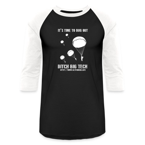 It's Time To Bug Out - Unisex Baseball T-Shirt