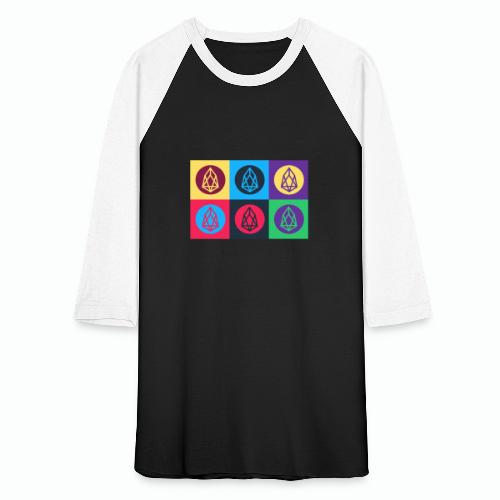 EOS POP ART T-SHIRT - Unisex Baseball T-Shirt