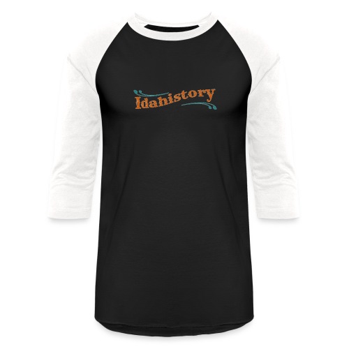 IdaHistory Logo - Unisex Baseball T-Shirt