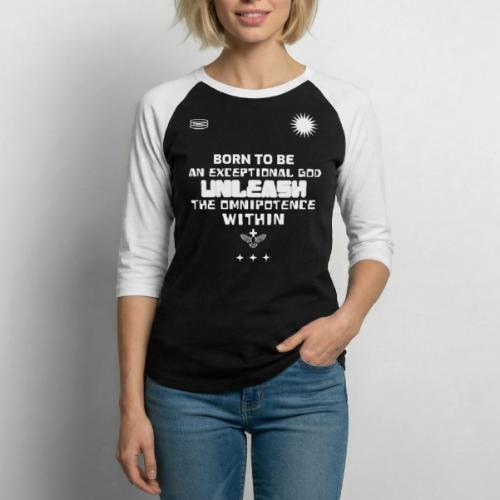 Born To Be Exceptional - Unisex Baseball T-Shirt