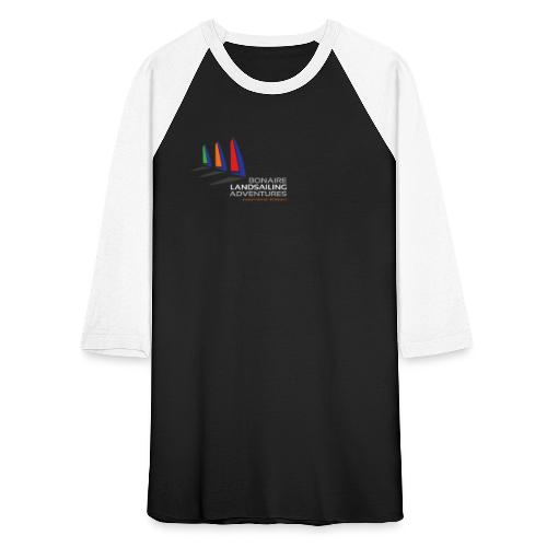 Bonaire Landsailing logo - Unisex Baseball T-Shirt