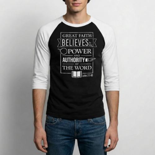 Great Faith - Unisex Baseball T-Shirt