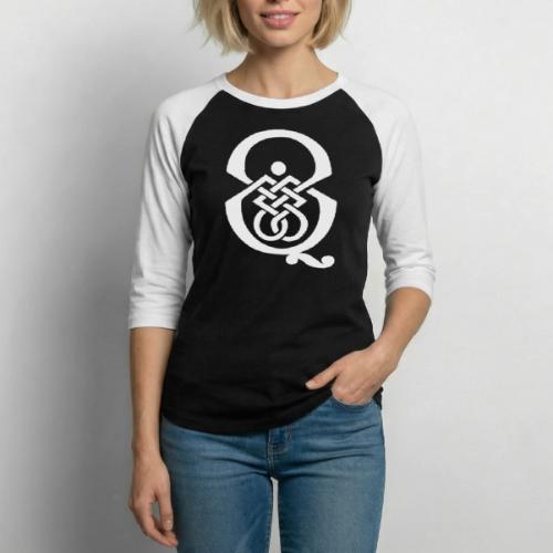qcpb white logo - Unisex Baseball T-Shirt