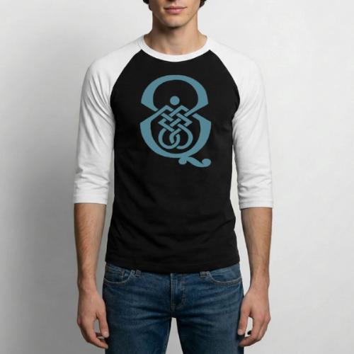 qcpb blue logo - Unisex Baseball T-Shirt