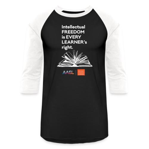 AASL Every Learner's Right - Unisex Baseball T-Shirt