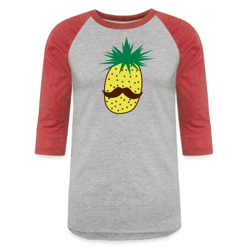 LUPI Pineapple - Unisex Baseball T-Shirt