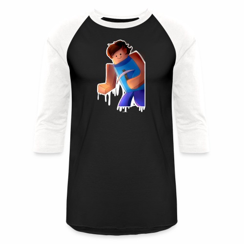 Melting Miner - Unisex Baseball T-Shirt
