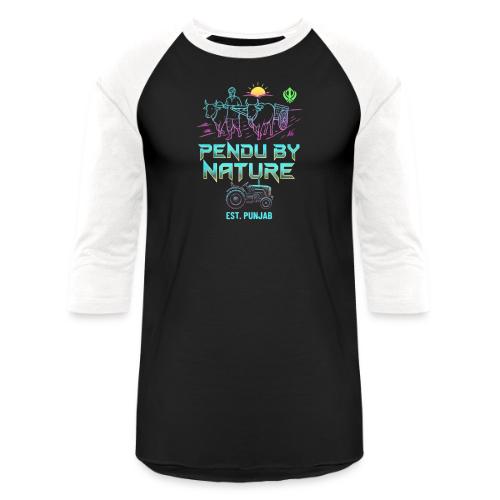 Pendu By Nature, Est. Punjab: Cyber Punk Style - Unisex Baseball T-Shirt