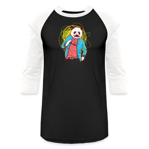 Panda Bear Movie Star - Unisex Baseball T-Shirt