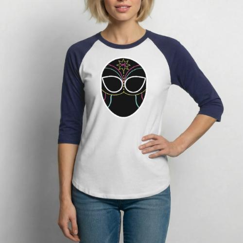 GI Lucha Logo Solid - Unisex Baseball T-Shirt