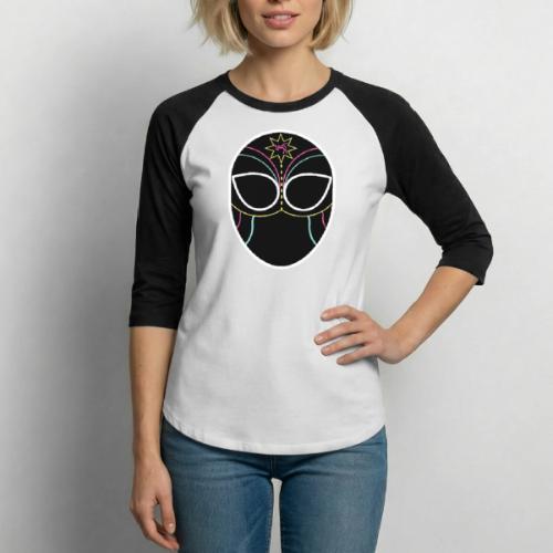 GI Lucha Logo Solid - Unisex Baseball T-Shirt