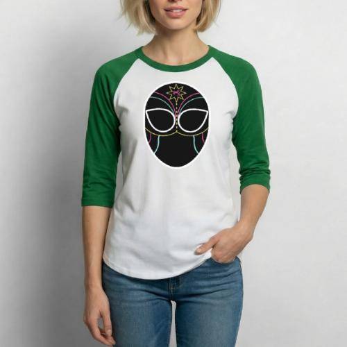GI Lucha Logo Solid - Unisex Baseball T-Shirt