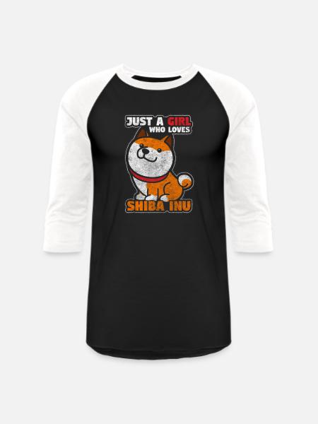 Dog Dog Breed - Unisex Baseball T-Shirt - black/white