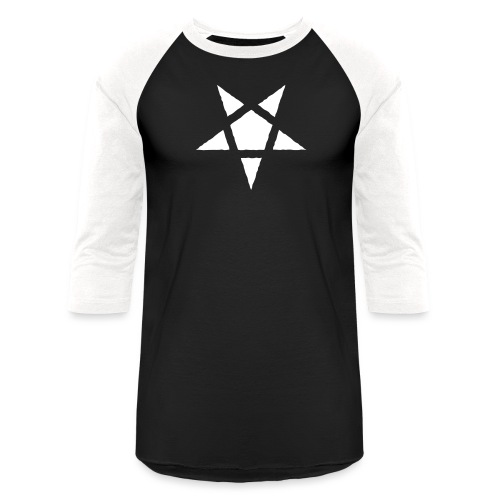Rugged Pentagram - Unisex Baseball T-Shirt