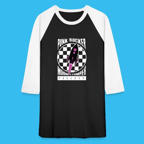 The Punk Rocker Moon Stomper Program - Unisex Baseball T-Shirt