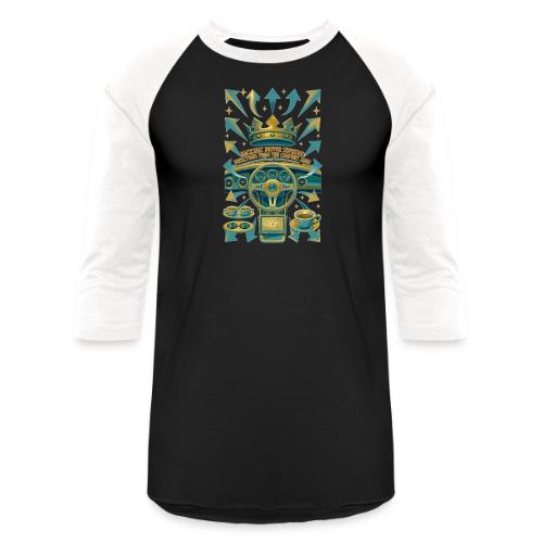 Backseat Driver T Shirt, Funny Dad Gift - Unisex Baseball T-Shirt