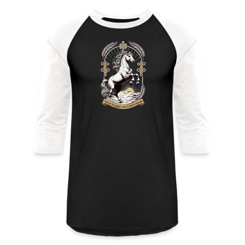 Year of the Horse Rearing T Shirt, Lunar New Year - Unisex Baseball T-Shirt