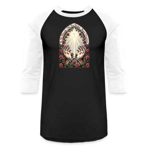 Easter By His Wounds Healed T Shirt, Renewal Gift - Unisex Baseball T-Shirt