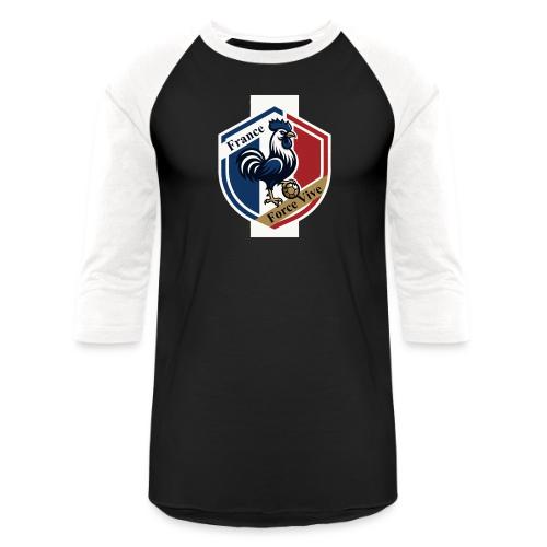 France Rooster T-Shirt, Bleu-Blanc-Rouge gift - Unisex Baseball T-Shirt