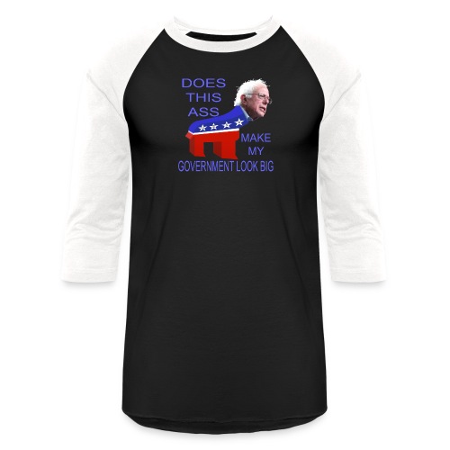 Bernie Sanders Donkey - Unisex Baseball T-Shirt